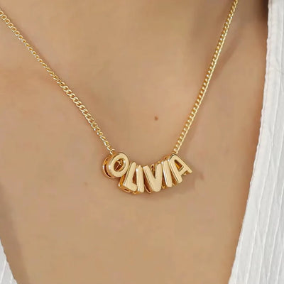 LetterLove™ Name Bubble Necklace