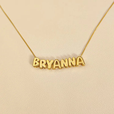 LetterLove™ Name Bubble Necklace